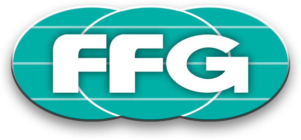 FFG Americas Green Logo Embossed and with Shadow